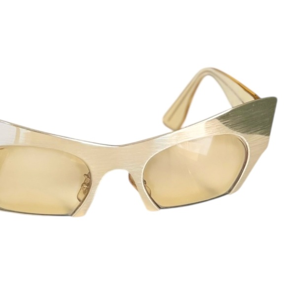 MIU MIU EUC RASOIR SMU53O brushed gold sunglasses 49__21